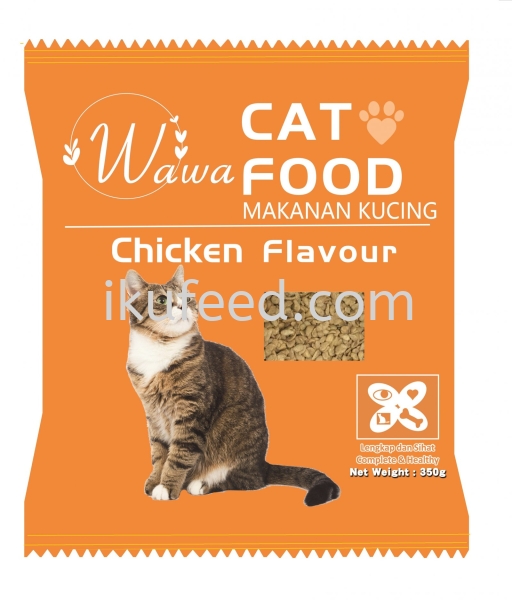 Wawa Dry Cat Food Crude Protein 26% Chicken Flavour  Dry Cat Food  Malaysia, Selangor, Kuala Lumpur (KL), Klang Manufacturer, Supplier, Supply, Supplies | IKU Feedmill Sdn Bhd