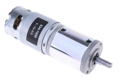 834-7650 - RS PRO Brushed Geared DC Geared Motor, 41.3 W, 12 V, 2.5 Nm, 27 rpm, 8mm Shaft Diameter