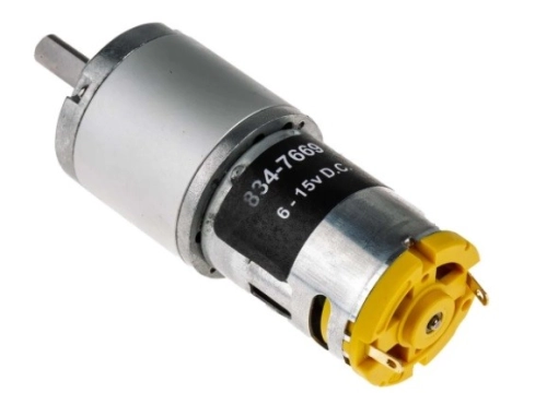 834-7669 - RS PRO Brushed Geared DC Geared Motor, 41.3 W, 12 V, 78 Ncm, 194 rpm, 6mm Shaft Diameter