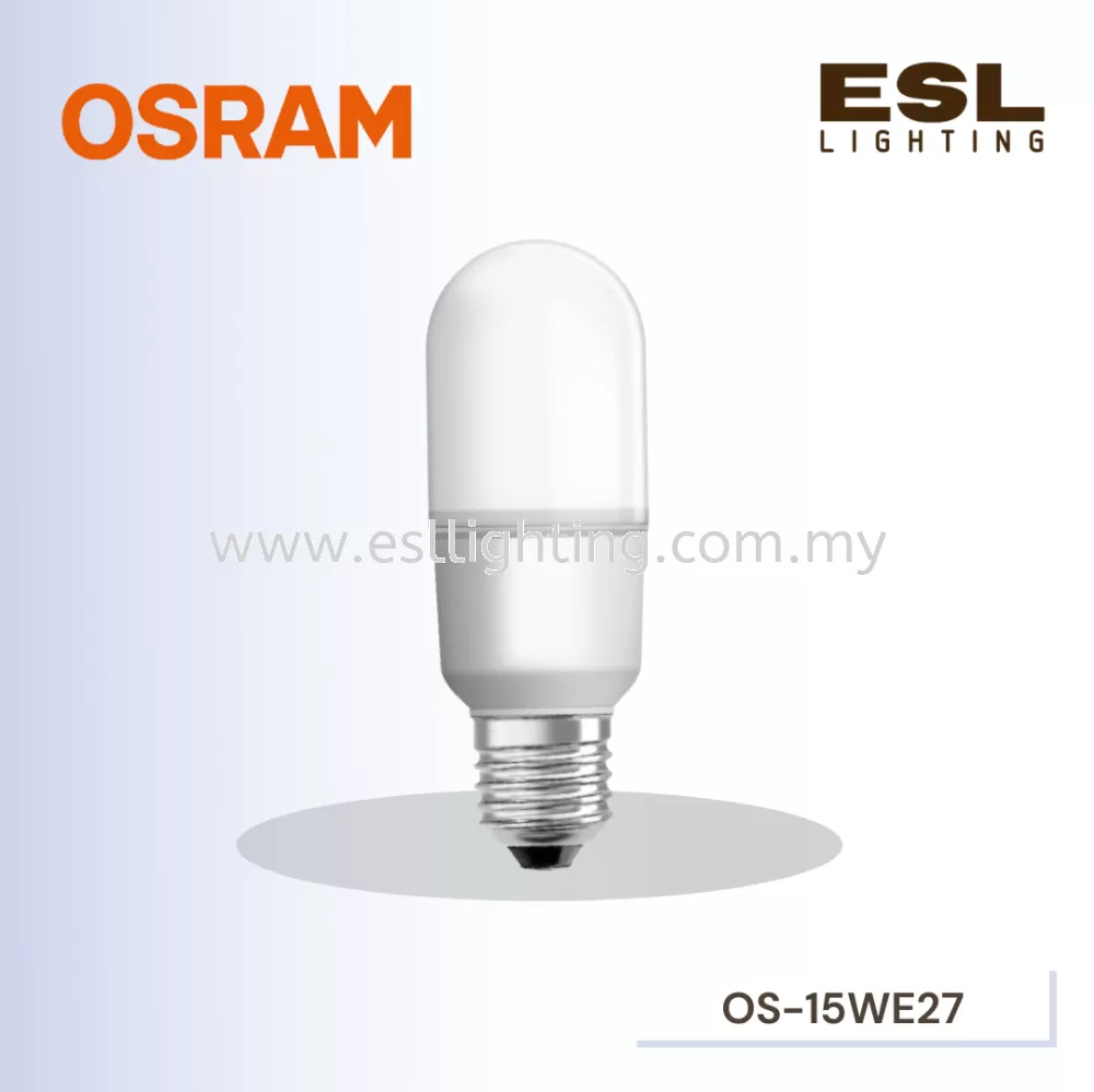 OSRAM 15W LED VALUE STICK BULB E27 GEN3 All Brands Product Categories Bulb  Selangor, Malaysia, Kuala Lumpur (KL), Seri Kembangan Supplier, Suppliers,  Supply, Supplies | E S L Lighting (M) Sdn Bhd
