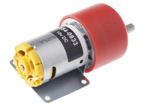 454-0833 - RS PRO Brushed Geared DC Geared Motor, 7.92 W, 12 V, 29 Ncm, 197 rpm, 6mm Shaft Diameter