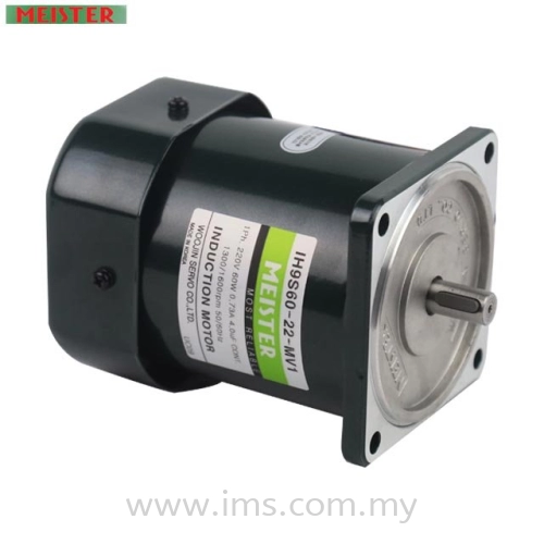 IH9S60-22-MV1 MEISTER Induction 60W Motor c/w Keyway shaft 11mm