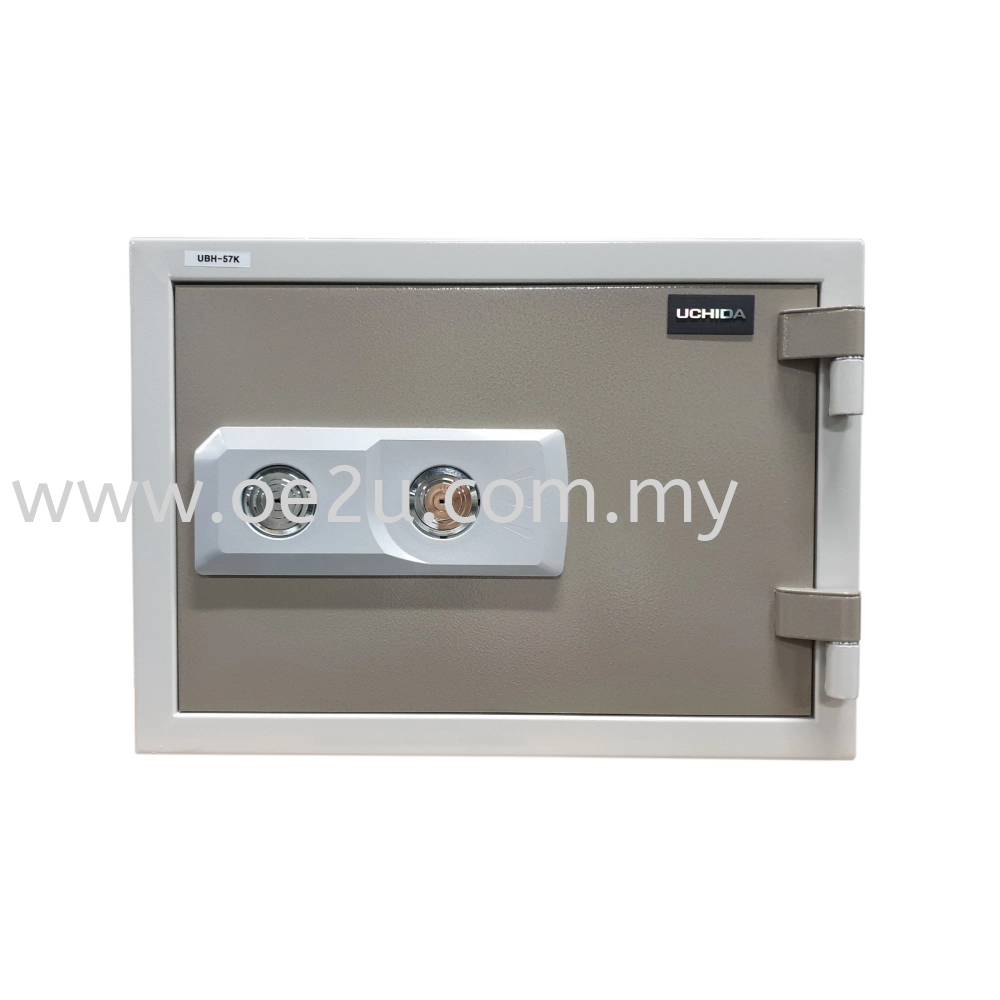 UCHIDA UBH-57K Fire Resistant Safe Box (Double Keylock)_57kg