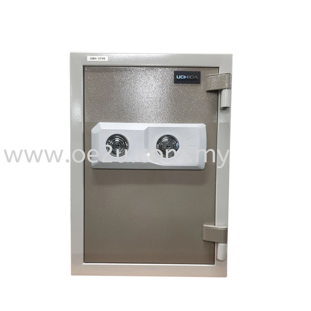 UCHIDA UBH-57VK Fire Resistant Safe Box (Double Keylock)_57kg