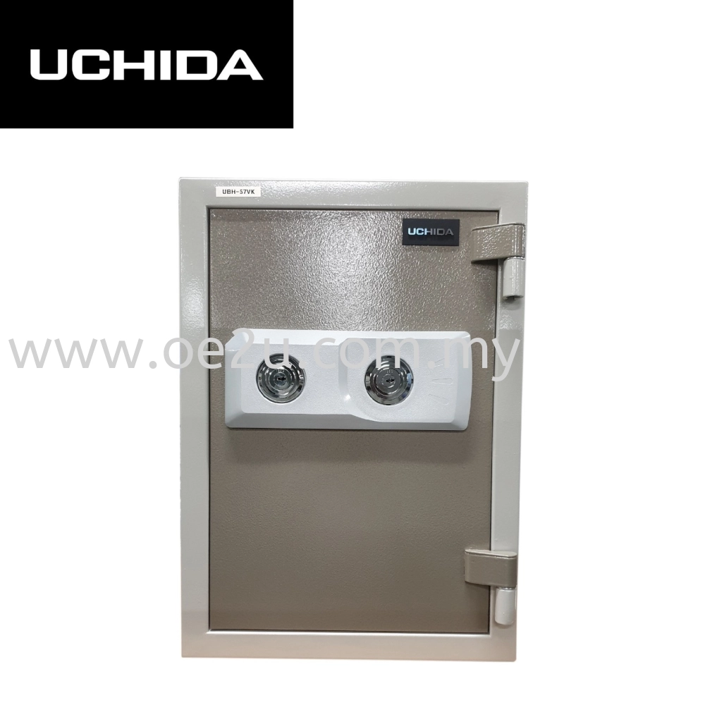 UCHIDA UBH-57VK Fire Resistant Safe Box (Double Keylock)_57kg