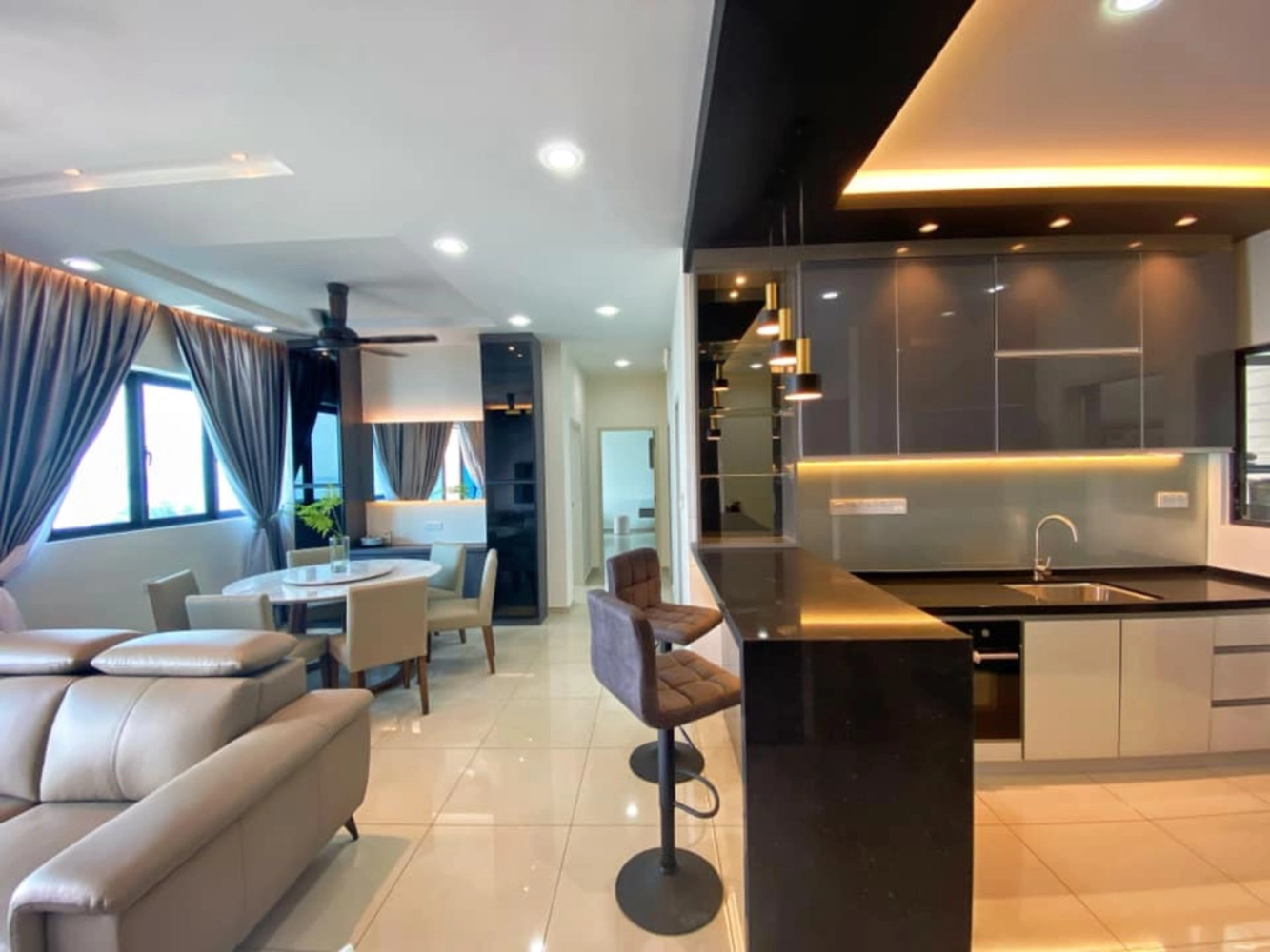 Condominium Residential interior design Penang