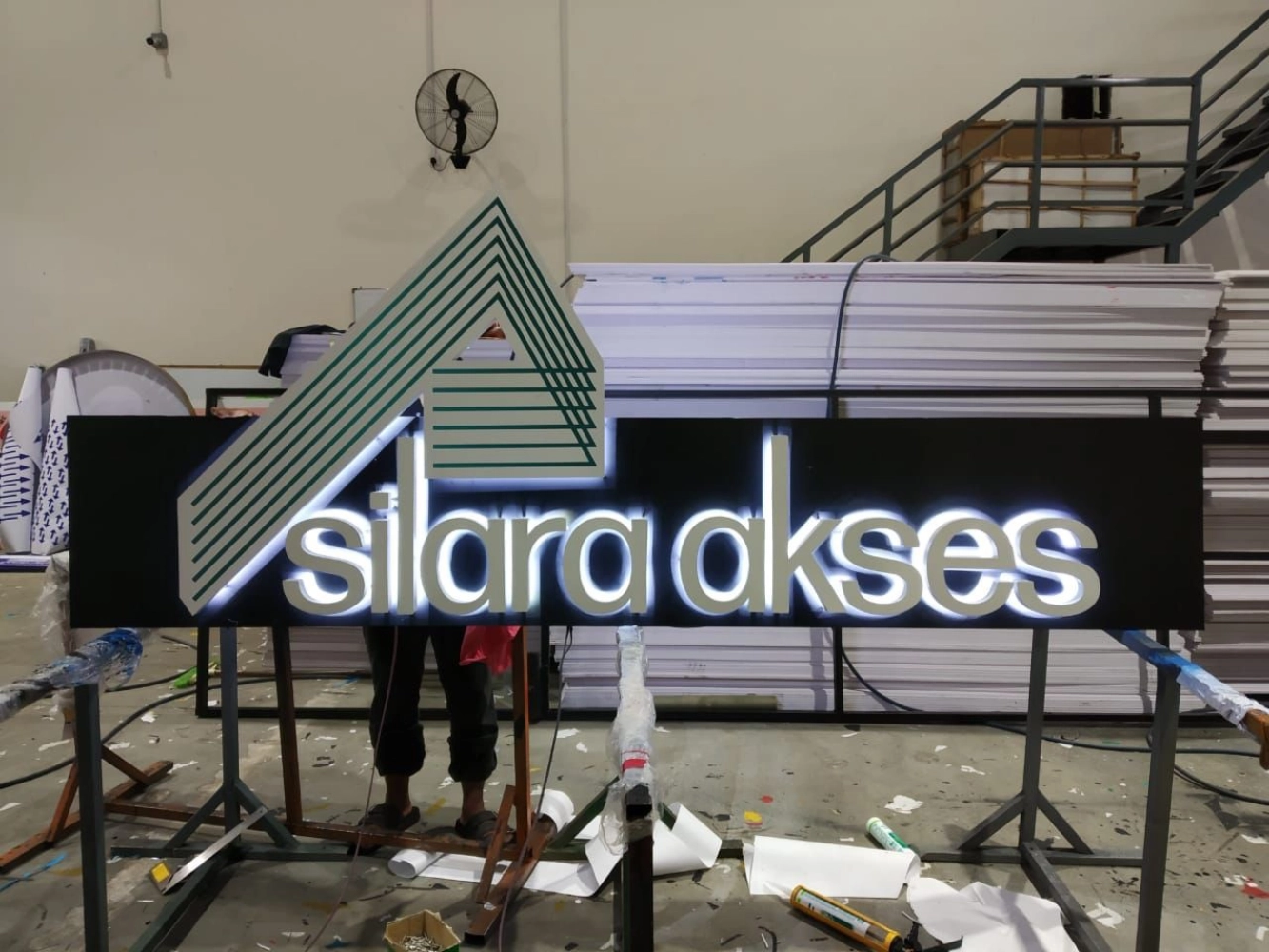 3d Led Boxup Signboard At Selangor