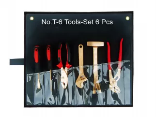EXCELMANS No.T-6 Non-Spark Tool Set - 6pcs
