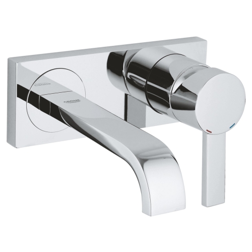 19309000 + 33769000 Allure 2-hole basin mixer S-Size + concealed body