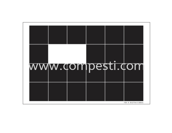 Fly Glue Board Black 08 - 217mm x 336mm Fly Trap Glue Board Trap Selangor, Malaysia, Kuala Lumpur (KL), Puchong Supplier, Suppliers, Supply, Supplies | COMPESTI SDN BHD