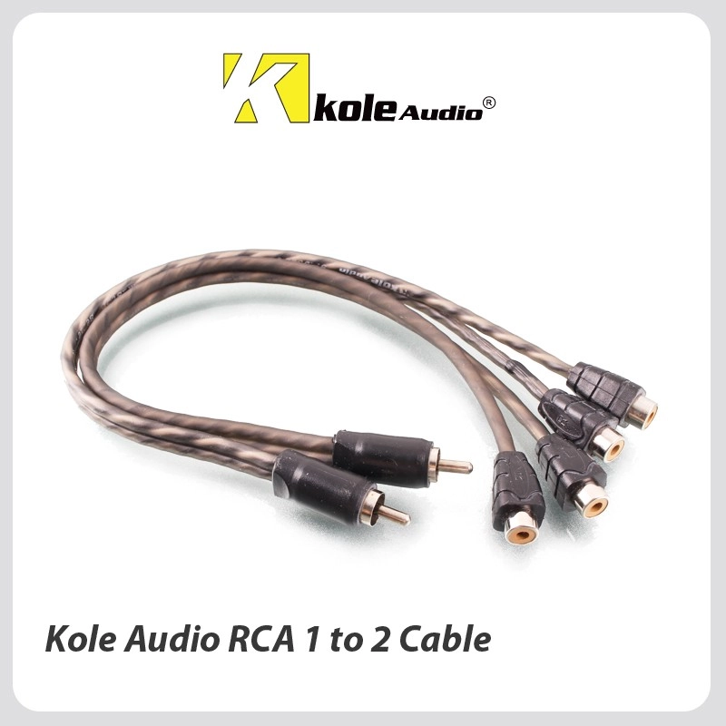 Kole Audio RCA Cable 1-to-2 (2M1F) - AV-KA-RCA12