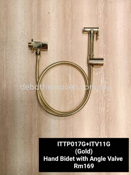 Itto-Hand Bidet Set (Gold) Hand Bidet Hand Bidet Set Bathroom Accessories Selangor, Malaysia, Kuala Lumpur (KL), Kajang Supplier, Suppliers, Supply, Supplies | DE'BATHE MAVEN