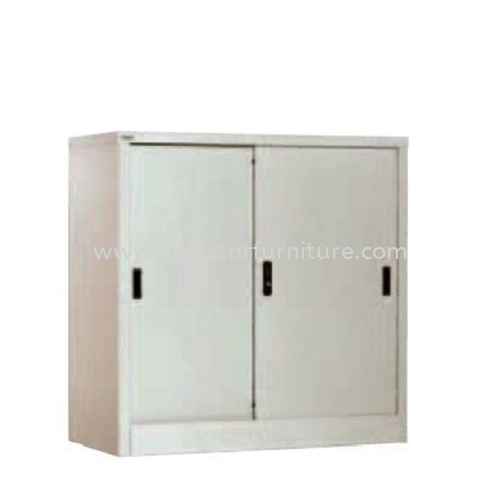 HALF HEIGHT STEEL CUPBOARD WITH SLIDING DOOR - A111