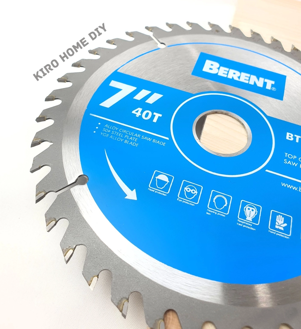 BERENT Heavy Duty Wood Circular Saw Blade (4-12 Inches)(30-100 Teeth) - BT7009, BT7010, BT7011, BT7012, BT7013, BT7015