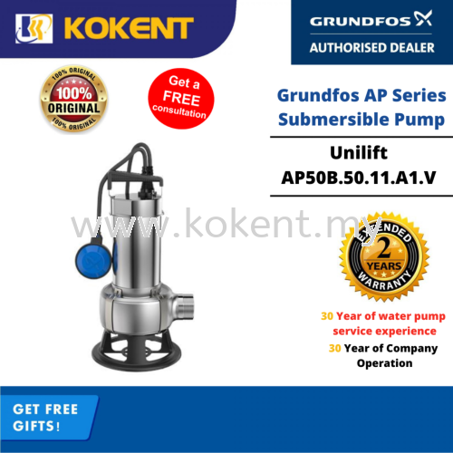 Grundfos Unilift AP50B.50.11.A1.V Auto Submersible Pump
