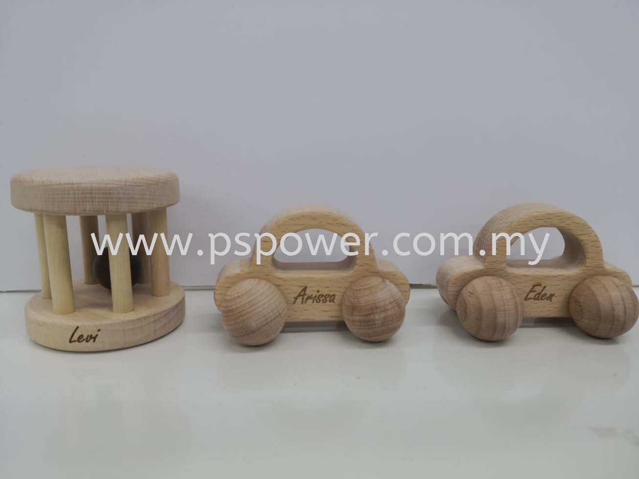 Laser Engraving Name Service - Wooden Toys