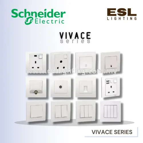 SCHNEIDER SWITCHES VIVACE SERIES 