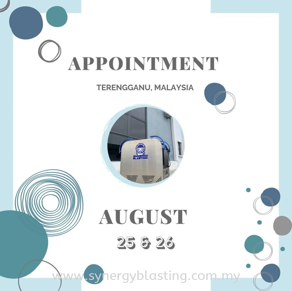 Appointment in Terengganu on 8/25 & 8/26