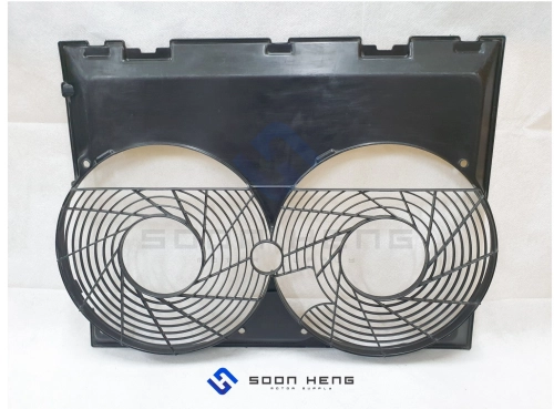 Mercedes-Benz W124, C124 and S124 - Fan Shroud (Double Fans) (Original MB)