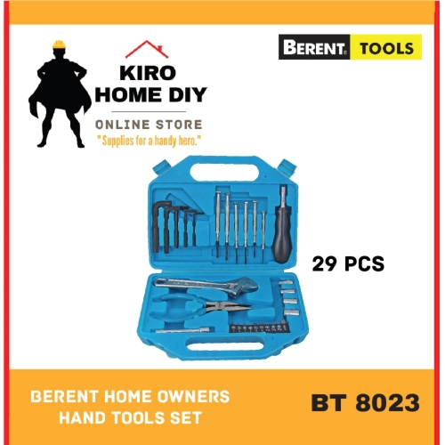 BERENT Home Owners Hand Tools Set (29 PCS) - BT8023