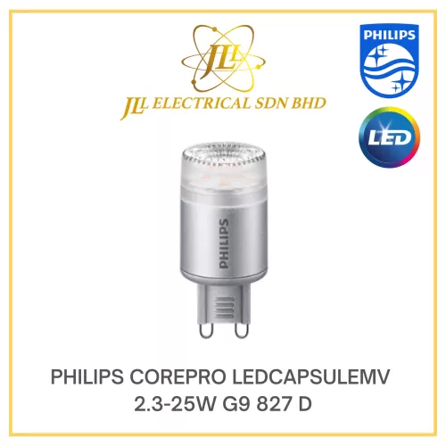 PHILIPS COREPRO LEDCAPSULELV 2-20W G4 827 D (2700K WARM WHITE) Kuala Lumpur  (KL), Selangor, Malaysia Supplier, Supply, Supplies, Distributor | JLL  Electrical Sdn Bhd