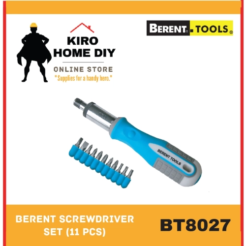 BERENT Screwdriver Set (11 PCS) - BT8027