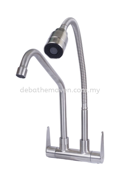 CODECOR- DOUBLE WALL SINK TAP Wall Sink Tap Kitchen Faucet Selangor, Malaysia, Kuala Lumpur (KL), Kajang Supplier, Suppliers, Supply, Supplies | DE'BATHE MAVEN