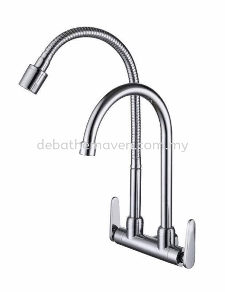 CODECOR- DOOUBLE WALL SINK TAP Wall Sink Tap Kitchen Faucet Selangor, Malaysia, Kuala Lumpur (KL), Kajang Supplier, Suppliers, Supply, Supplies | DE'BATHE MAVEN