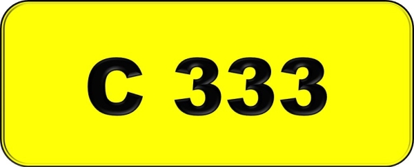 Number Plate C333 Rare Classic Plate Malaysia, Johor, Kuala Lumpur (KL) Service | AAA Premium Sdn Bhd