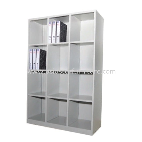 12 PIGEON HOLE STEEL CUPBOARD