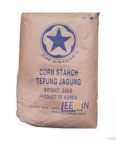 Tepung Jagung Bintang (Korea) 25kg 韩国玉蜀黍粉  Corn Starch [11160]