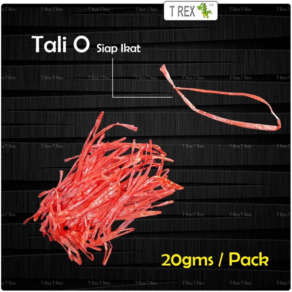 20gms String Raffia Loop Tali O (Siap Ikat)