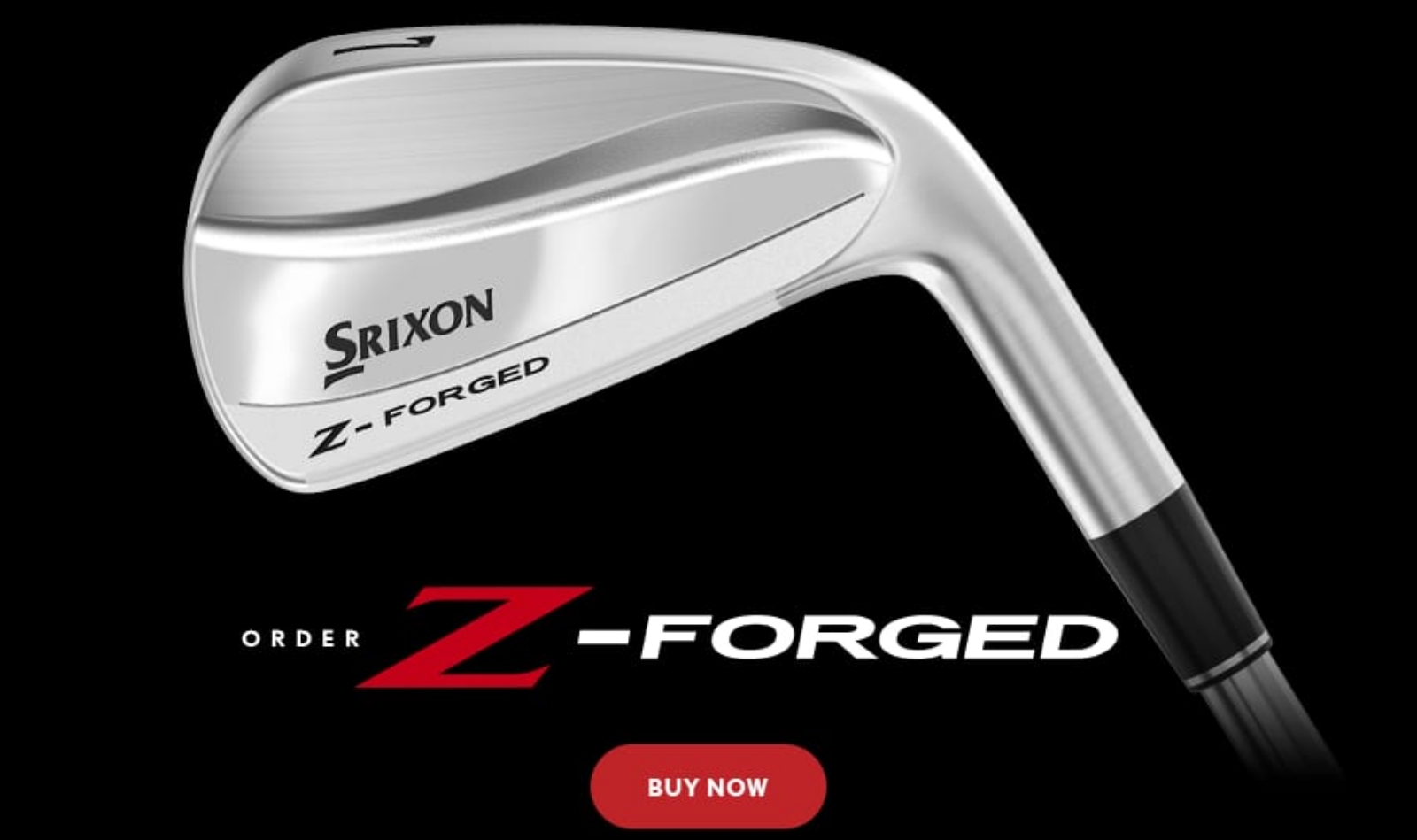 Srixon ZForged Limited Edition Irons NS Pro R Flex 5 to 9 pw