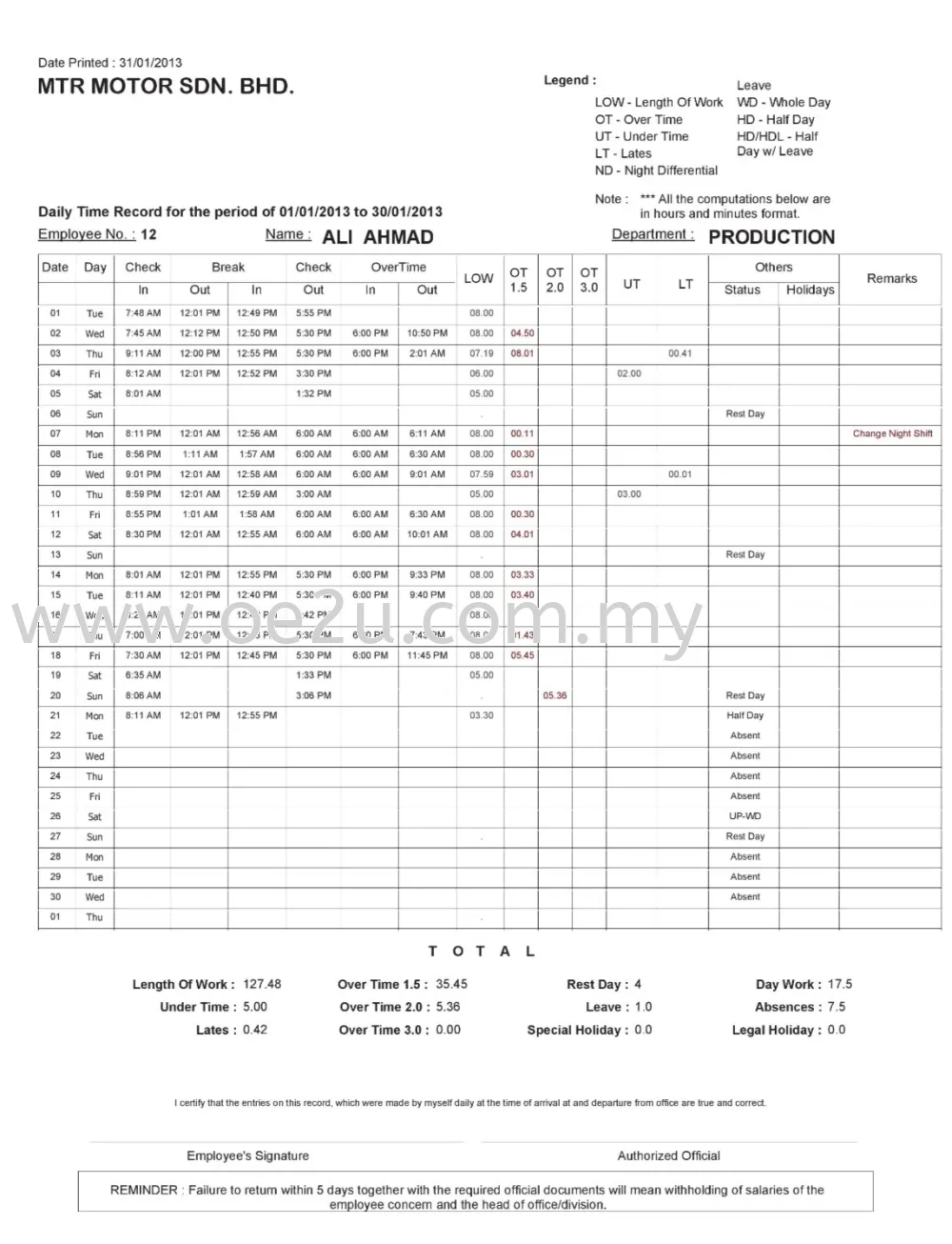 NIGEN N-38S Fingerprint Time Attendance & Door Access System (c/w External Scanner Module, Software Reporting & WiFi Connection)