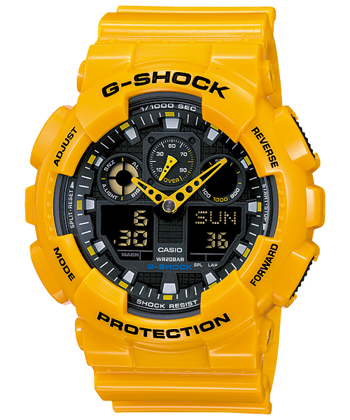 G-SHOCK GA-100A-9A STANDARD ANALOG-DIGITAL WATCH G-SHOCK Selangor, Malaysia, Kuala Lumpur (KL), Shah Alam Supplier, Suppliers, Supply, Supplies | CLOCK FAMILY ENTERPRISE