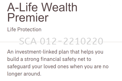 A-Life Wealth Premier 