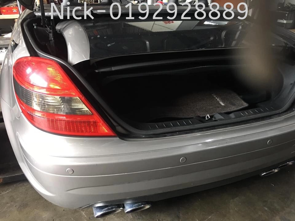 MERCEDES BENZ SLK W171 REAR CUT