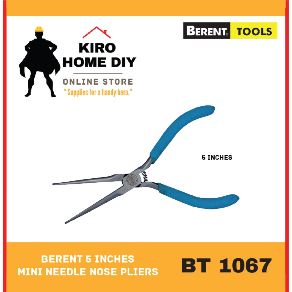 BERENT 5 Inches Mini Needle Nose Pliers  - BT1067