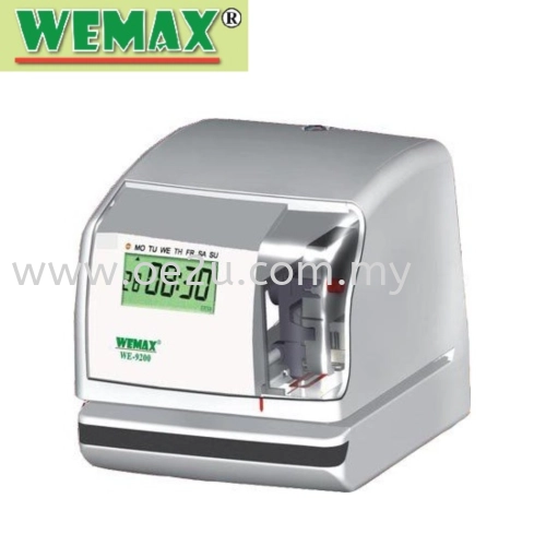 WEMAX WE-9200 Electronic Time & Date Stamping Machine