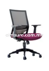 Mesh chair Low back AIM2614 with stud