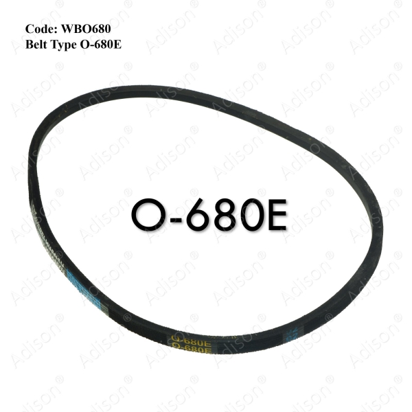 Code: WBO680 Belt Type O-680E For Sharp EST7015 / EST1016 / EST1416 V-Belt Belting For Washer / Dryer Melaka, Malaysia Supplier, Wholesaler, Supply, Supplies | Adison Component Sdn Bhd