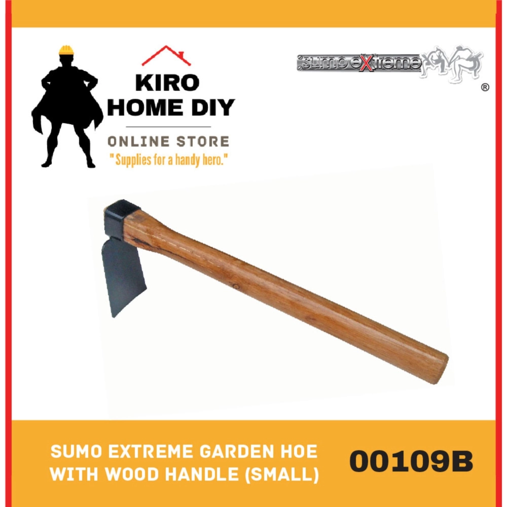 SUMO EXTREME Garden Hoe with Wood Handle (Small) - 00109B