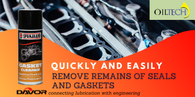 Quickly and easily remove remains of seals and gaskets