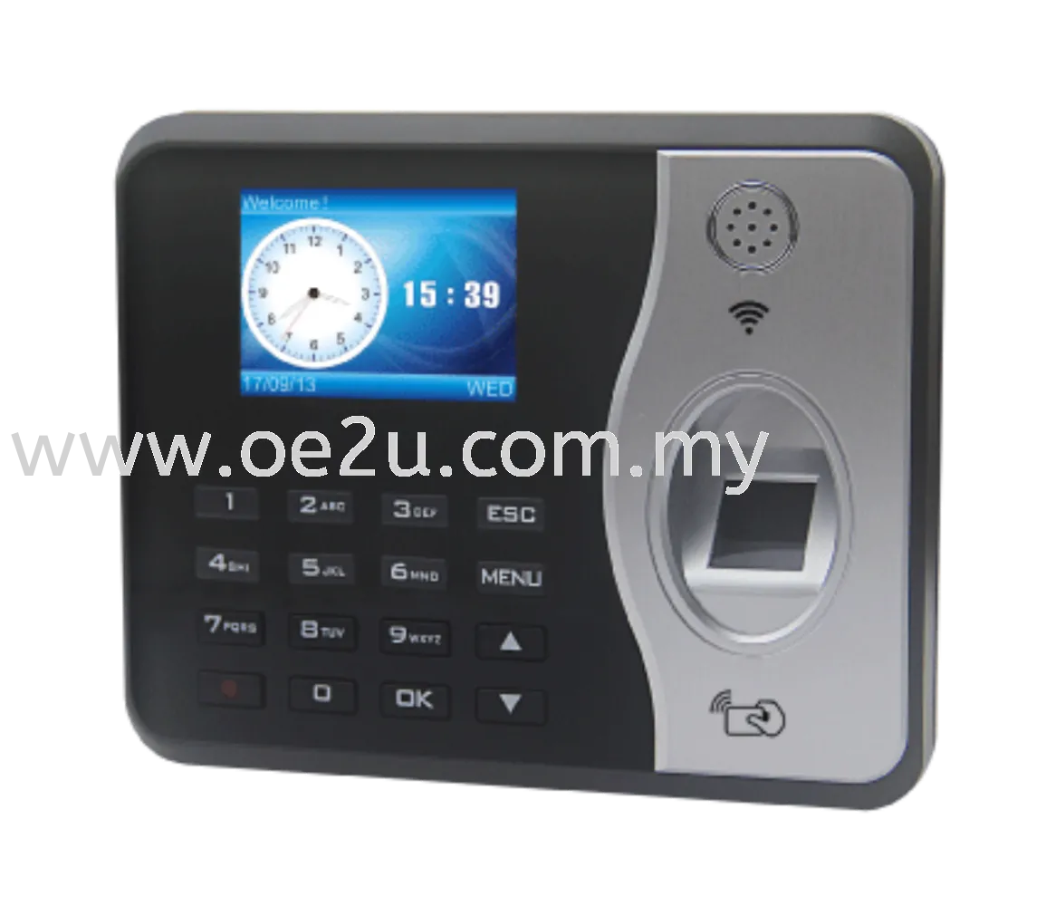 WEMAX WE-68 Plus Plus Fingerprint Time Recorder (NO Software Needed, WiFi Connection & Optional Cloud Based)