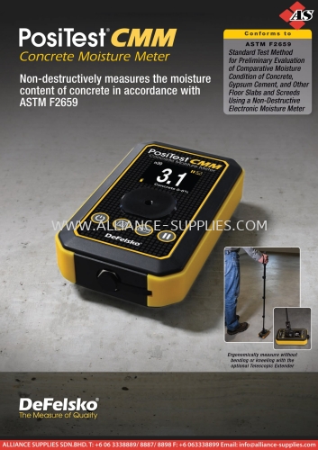 NEW PosiTest CMM Concrete Moisture Meter