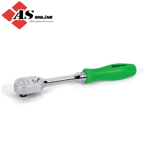 SNAP-ON 3/8" Drive Dual 80 Technology Hard Grip Handle Ratchet (Green) / Model: FHD80G