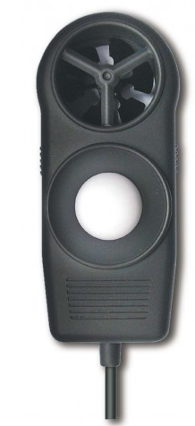 lutron em-910p humidity/temp., light,anemometer probe