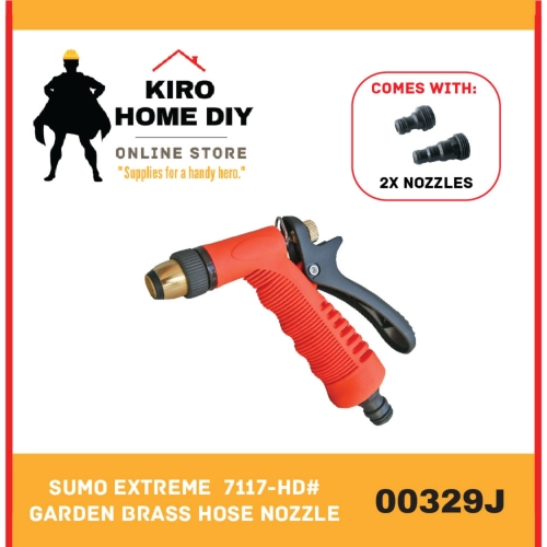 SUMO EXTREME  7117-HD# Garden Brass Hose Nozzle - 00329J