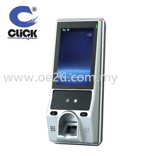 CLICK CL-918i Face Recognition & Fingerprint Time Attendance & Door Access System (Software Reporting)