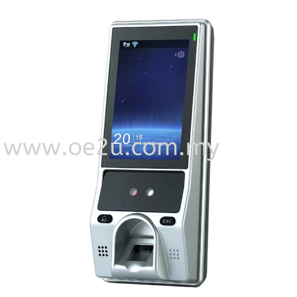 CLICK CL-918i Face Recognition & Fingerprint Time Attendance & Door Access System (Software Reporting)